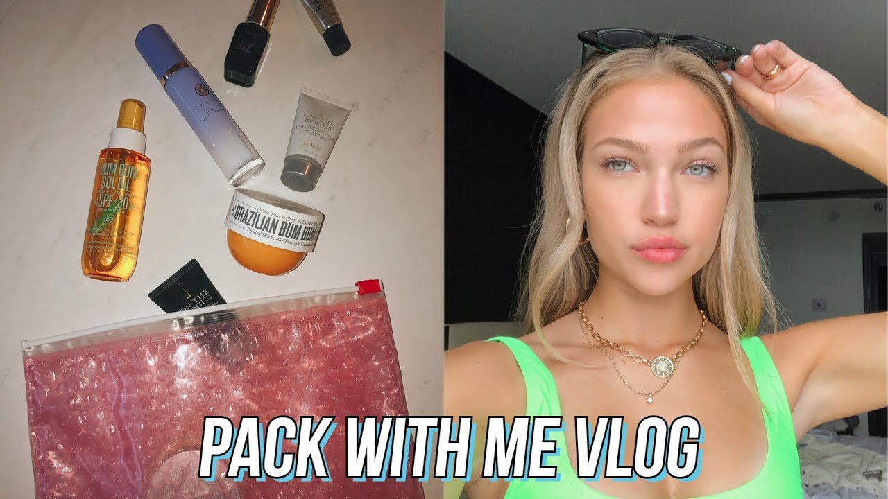day in my life: pack with me for spring break | maddie cidlik