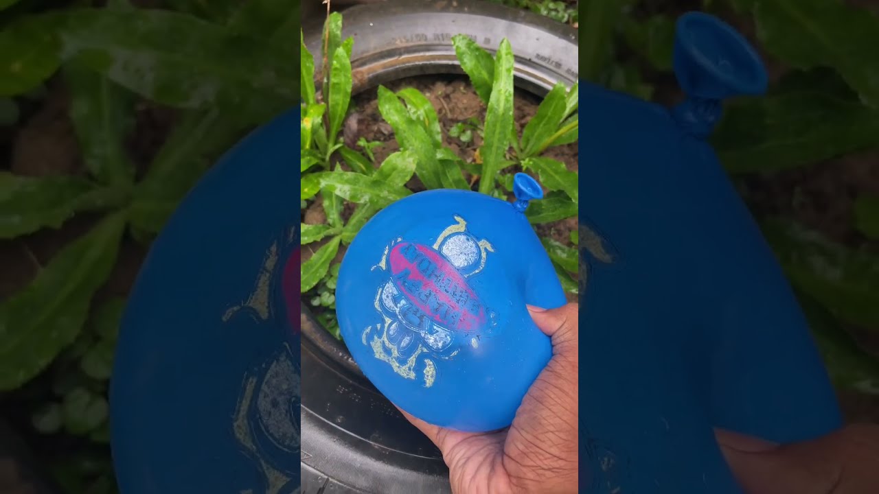 JUMPING ON WATER BALLOON TRICK! AMAZING BALLOON TRICK 