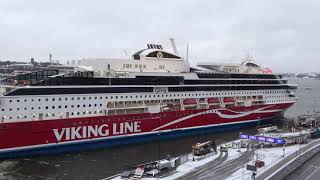 Viking Glory arrives in Stockholm for the first time, 20220225