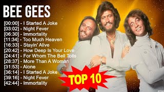 B e e G e e s Songs ⭐ 70s 80s 90s Greatest Hits ⭐ Best Songs Of All Time