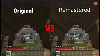Hello guys welcome to my Minecraft Lets play - Original VS remastered Resimi