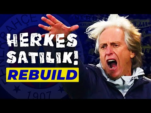 JORGE JESUS TÜM TAKIMI SATIYOR! // FENERBAHÇE HERKES SATILIK REBUILD CHALLENGE // FIFA 23 KARİYER