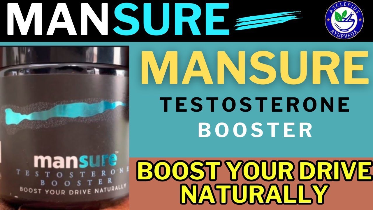 Mansure Testosterone Booster Boost your Drive Naturally YouTube