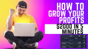 $2000 IN 5 MINUTES WITH THIS STRATEGY FOR BINARY OPTIONS