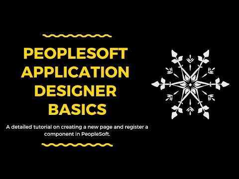 PeopleSoft Application Designer Overview