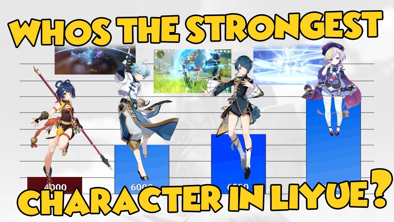Liyue Character Power Levels Lore Tier List Genshin Impact Youtube