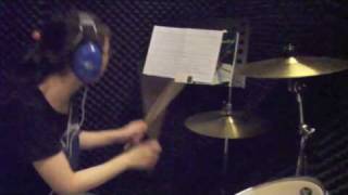 Travis Barker remix Don't  touch me  (drum cover)