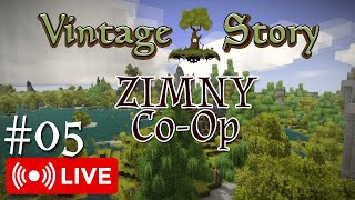 PION ZIMNY Co-Op zima w natarciu! | Vintage Story LIVE #5
