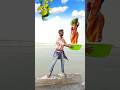 Animal &amp; girl' catching funny Vfx video #youtube #vfx #funny