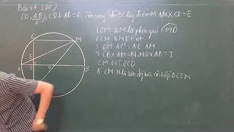 Công phá hình học đề thi vào 10 P47   Luyện thi vào 10