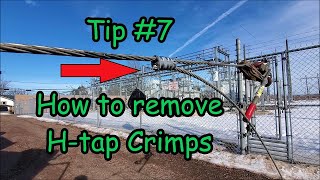 Lineman Tip #7 - How to remove Crimpits