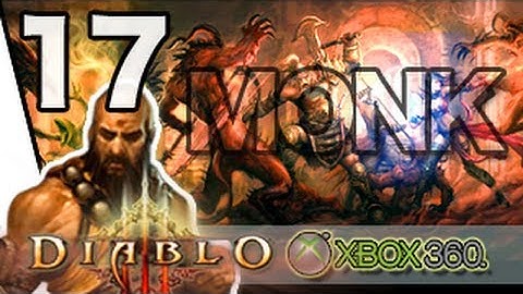 Diablo 3 Monk Gameplay Walkthrough Xbox 360/PS3 Part 17 - Beating Queen Araneae (BOSS FIGHT!) [HD]