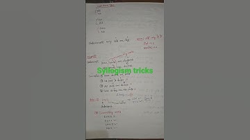 Syllogism tricks   #reasoningtricks   #reasoning