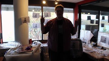 2XL Cling Wrap Bosses Office (April Fools)