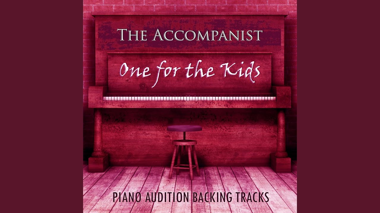 When I Get My Name In Lights From The Musical the Boy From Oz Piano Audition Backing Track 