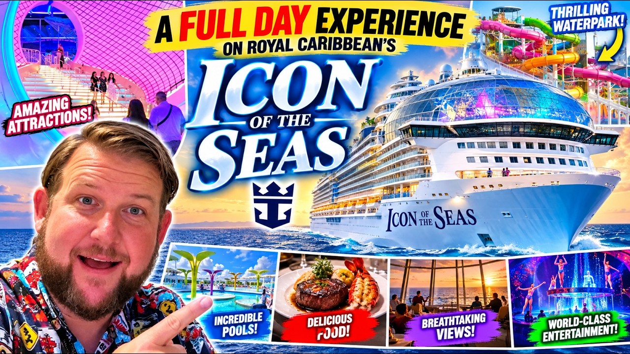 A Full Day Experience on Royal Carribean's ICON OF THE SEAS Cruise