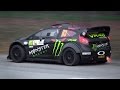 Ford Fiesta RS WRC Tribute with Pure Sounds, Burnouts, Flames & More