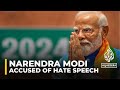 Narendra modi election rally opposition accuses indian pm of hate speech