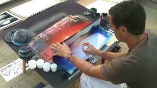 Skill Dewa Pelukis Jalanan Menggunakan Pilox