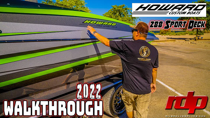 WALKTHROUGH Howard 288 Sport Deck | 2022 Lake Havasu