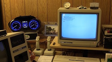 CoCo 3 -  NitrOS-9 Bootfile Update/Control Car Gauges