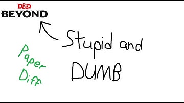 Correct DnD Take: Paper Character Sheets are JUST BETTER