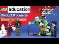 Wedo 2 0 instructions + code Cheristmas Snow man II LEGO EDUCATION