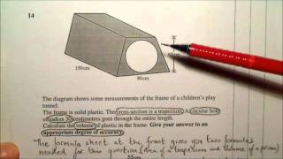 CCEA GCSE Maths Foundation Jan 2007 MF N5 Paper 2 Q11 to Q14