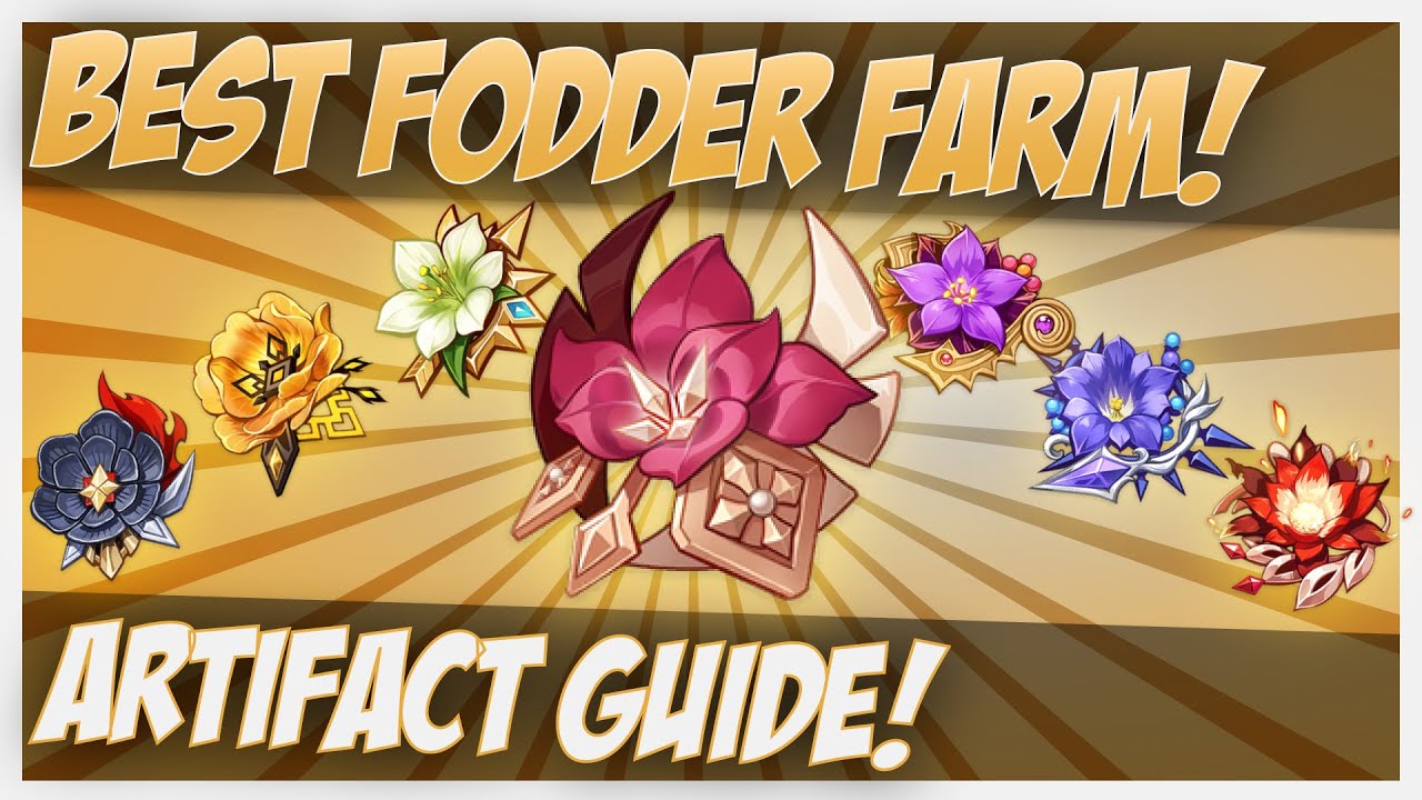 Get Max Level Artifacts With This Fodder Farm Easy! | Genshin Impact