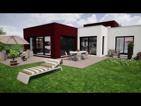 Vidéo: Projet D'une Maison à Ossature De Plain-pied 6x6: Plan Et Schéma D'une Maison Avec Terrasse, Dessin Sur Pilotis, Charpente Et Autres