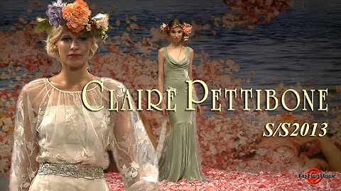 CLAIRE PETTIBONE Bridal - Spring Summer 2013 Couture Bridal Runway Fashion Show New York | EXCLUSIVE