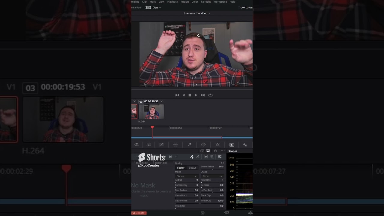 How To Use The Magic Mask Tool In Davinci Resolve #davinciresolve #davinciresolve18