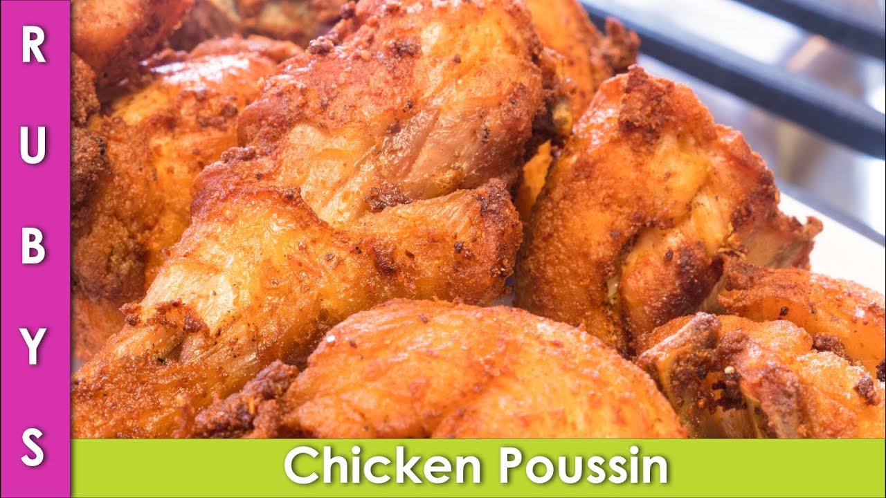 Crispy Fried Skinless Chicken Poussin Recipe in Urdu Hindi RKK YouTube