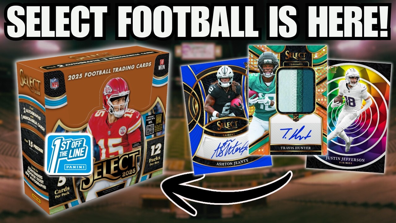 ПОСЛЕДНИЙ ВЫБОР! Набор Panini Select Football FOTL Hobby Box 2025 года!
