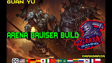 Smite Arena 2020 Guan Yu Bruiser High Damage & Defense Build | Newbie Friendly GOD | Smite Season 7