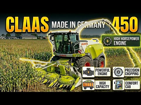 How Does This MONSTER Machine Work?! Claas Jaguar 450 Forage Harvester Full Operation Explained 🤯🌾🔥