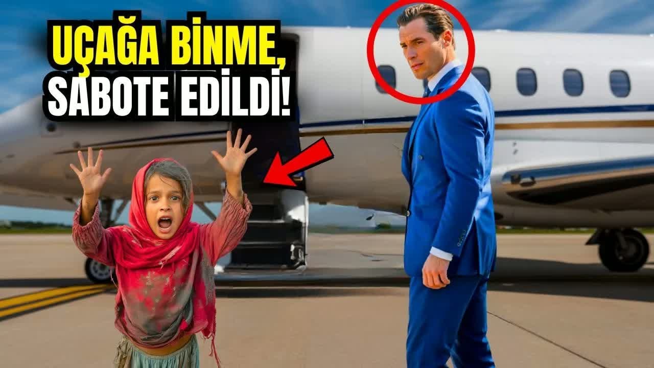FAKİR KIZ MİLYARDERİ KURTARDI： “UÇAĞA BİNME, SABOTE EDİLDİ!” SONRASINDA NE OLDU...