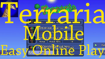 Play Terraria 1.3 Mobile online without a server (very easy)