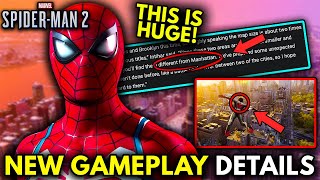 NEW Spider-Man 2 Gameplay & Open World Details CONFIRMED! | HUGE News Update!