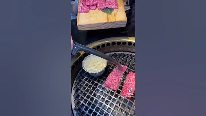 KOBE BEEF FROM 888 JAPANESE BBQ IN LAS VEGAS! #vegas #food #lasvegas #japanesefood #bbq #wagyu #beef