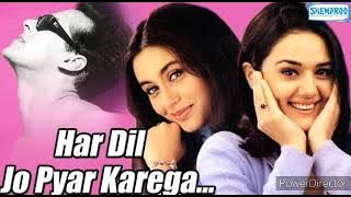 Har Dil Jo Pyar Karega karaoke by Amar Sanu