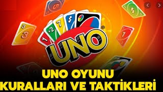 Uno Nasıl Oynanır? | Uno Oyunu Kurallları ve Taktikleri