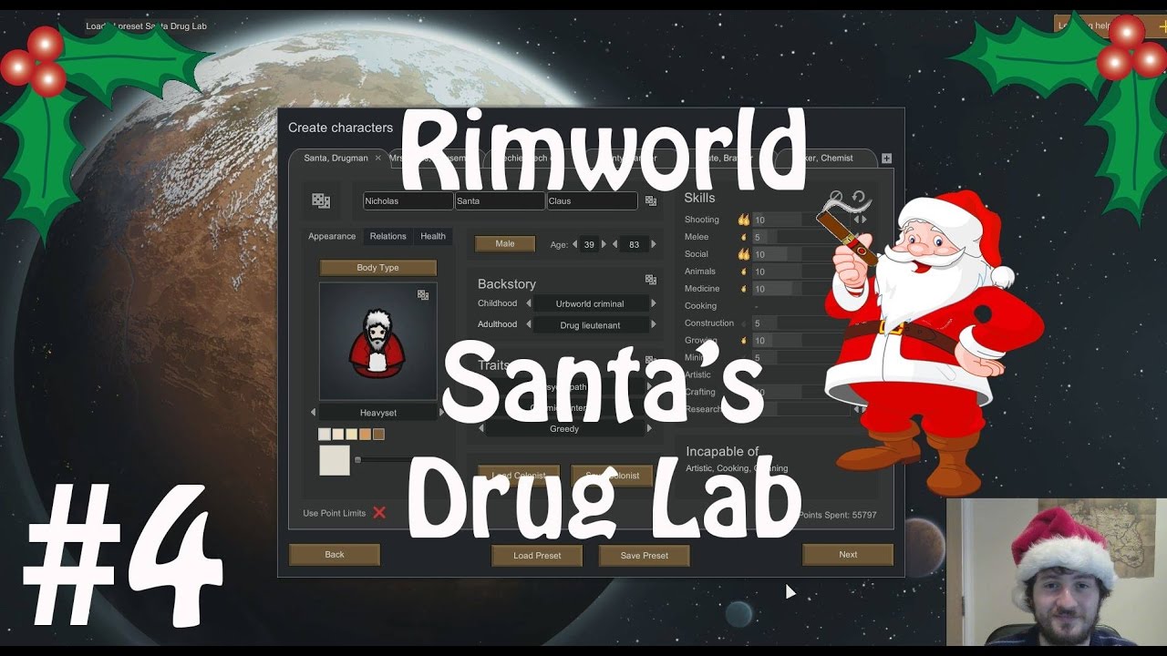 Rimworld Alpha 16: Santa’s Drug Lab #04