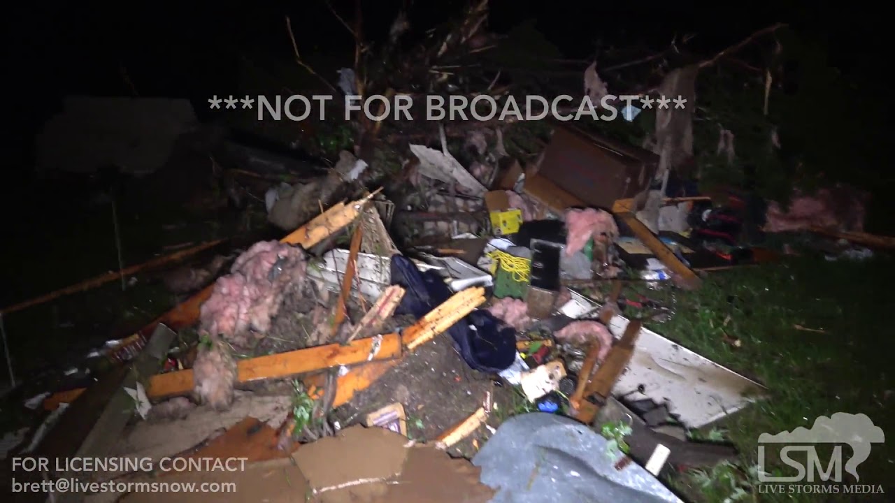 5 22 19 Golden City, Mo Deadly Tornado 3 Fatalities Tornado Damage