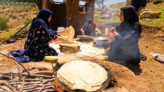 Baking Bread Together - The Amir Family's New Cabin