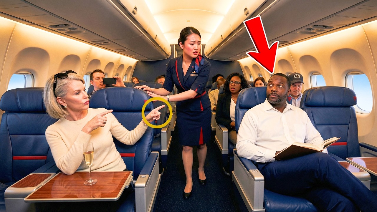 She Told The Flight Attendant To Remove Him. She Had No Idea Who He Was.