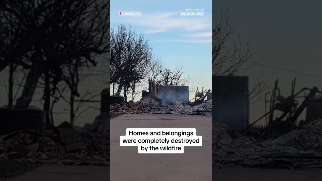 Massive wildfire becomes largest in Texas history