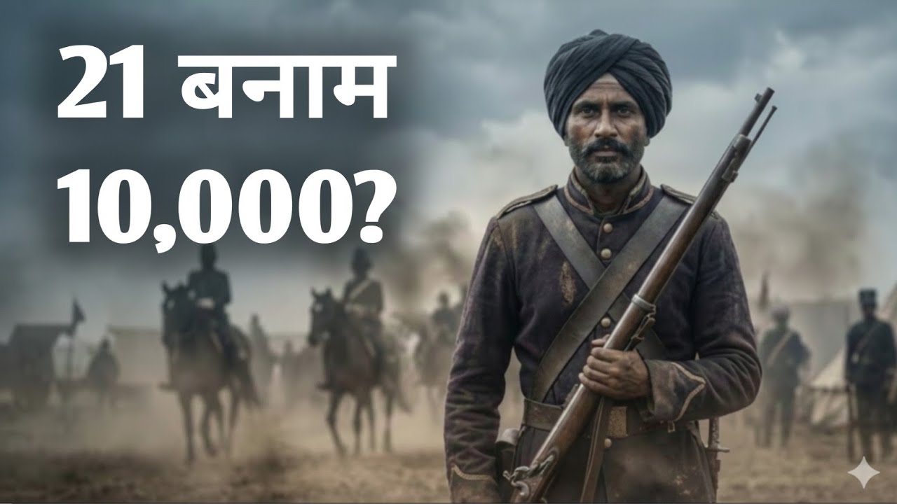 21 सैनिकों ने 10,000 दुश्मनों को धूल चटाई थी | Battle of Saragarhi History in hindi