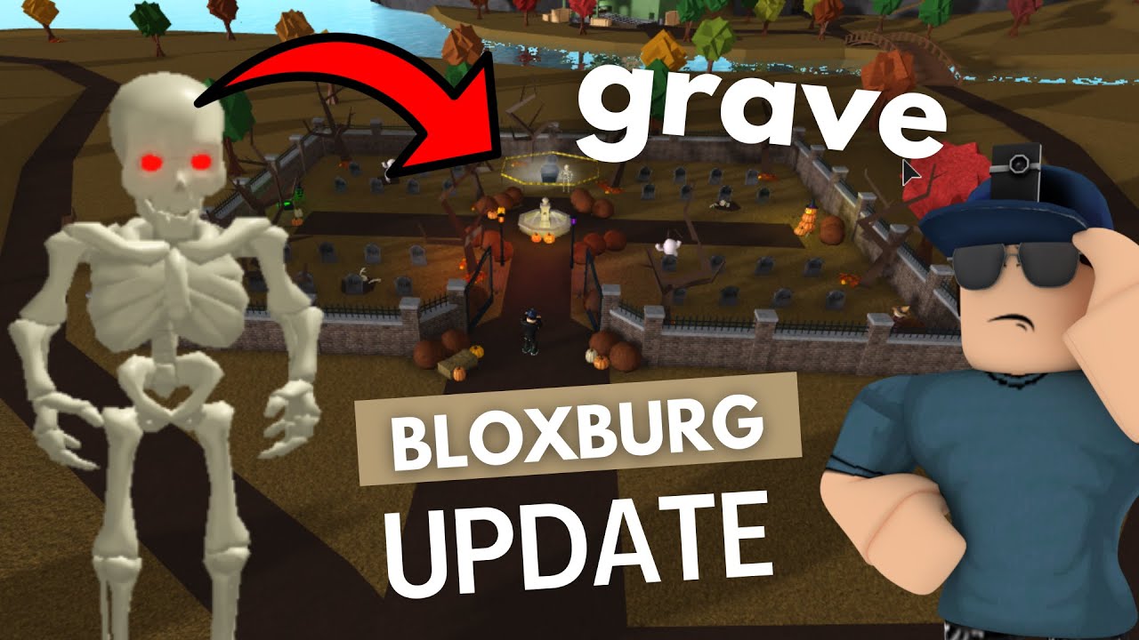 New Graveyard Bloxburg Halloween Update 0 9 1 Youtube New Graveyard Bloxburg Halloween Update 0 9 1 Youtube