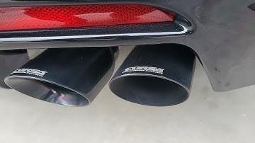 2023 Camaro ZL1 Corsa NPP exhaust and X Pipe, install & sound clips